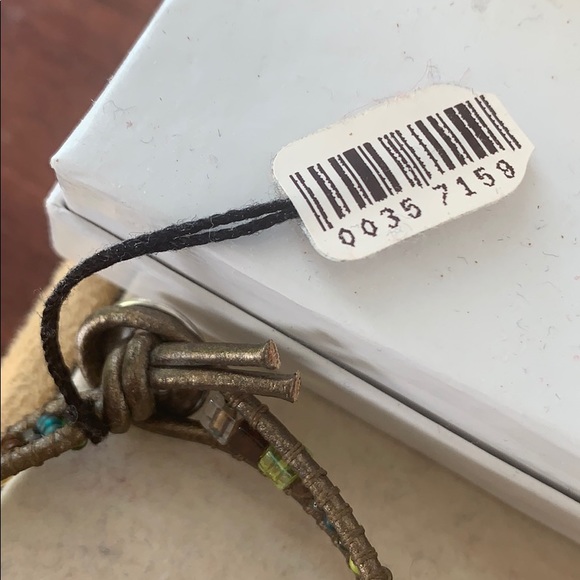 NWT Miyuke leather beaded bracelet - Picture 6 of 7